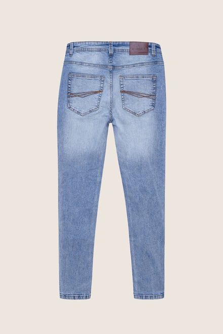 Men’s Skinny Fit Stretch Washed Jeans | Enorsia