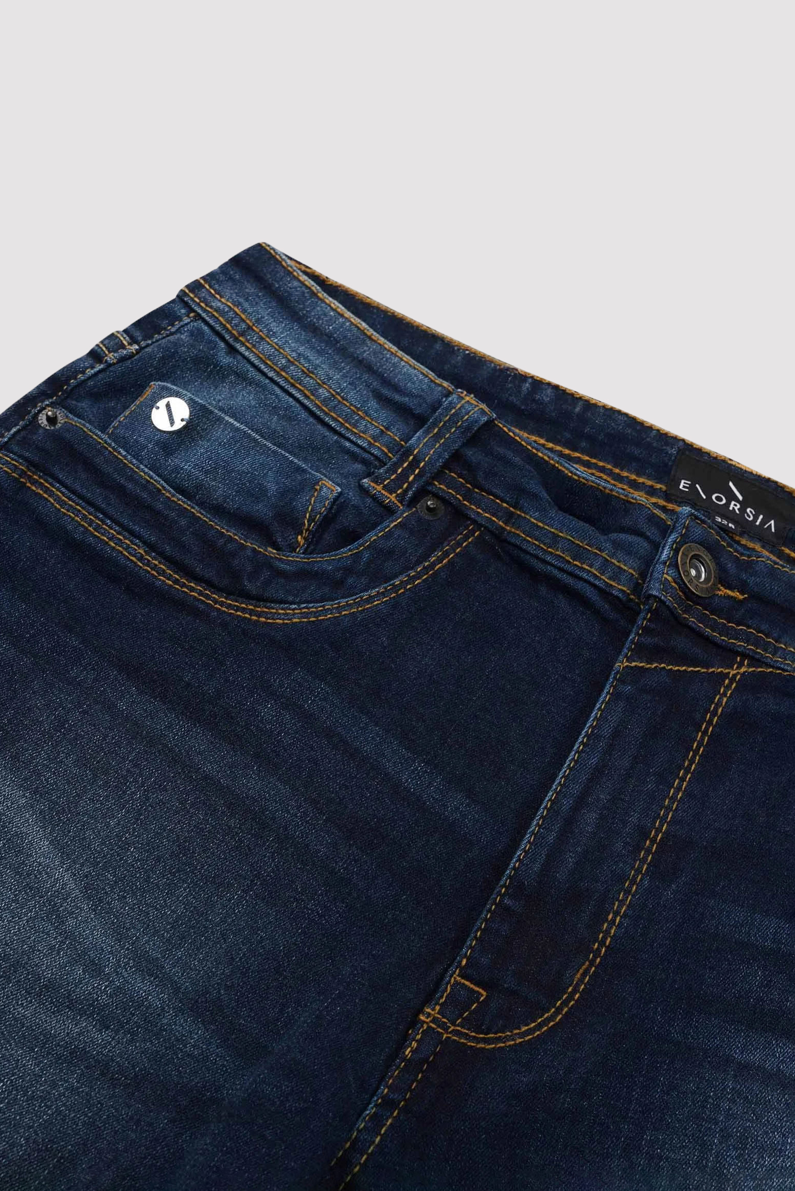 Men’s Skinny Fit Stretch Washed Jeans | Enorsia