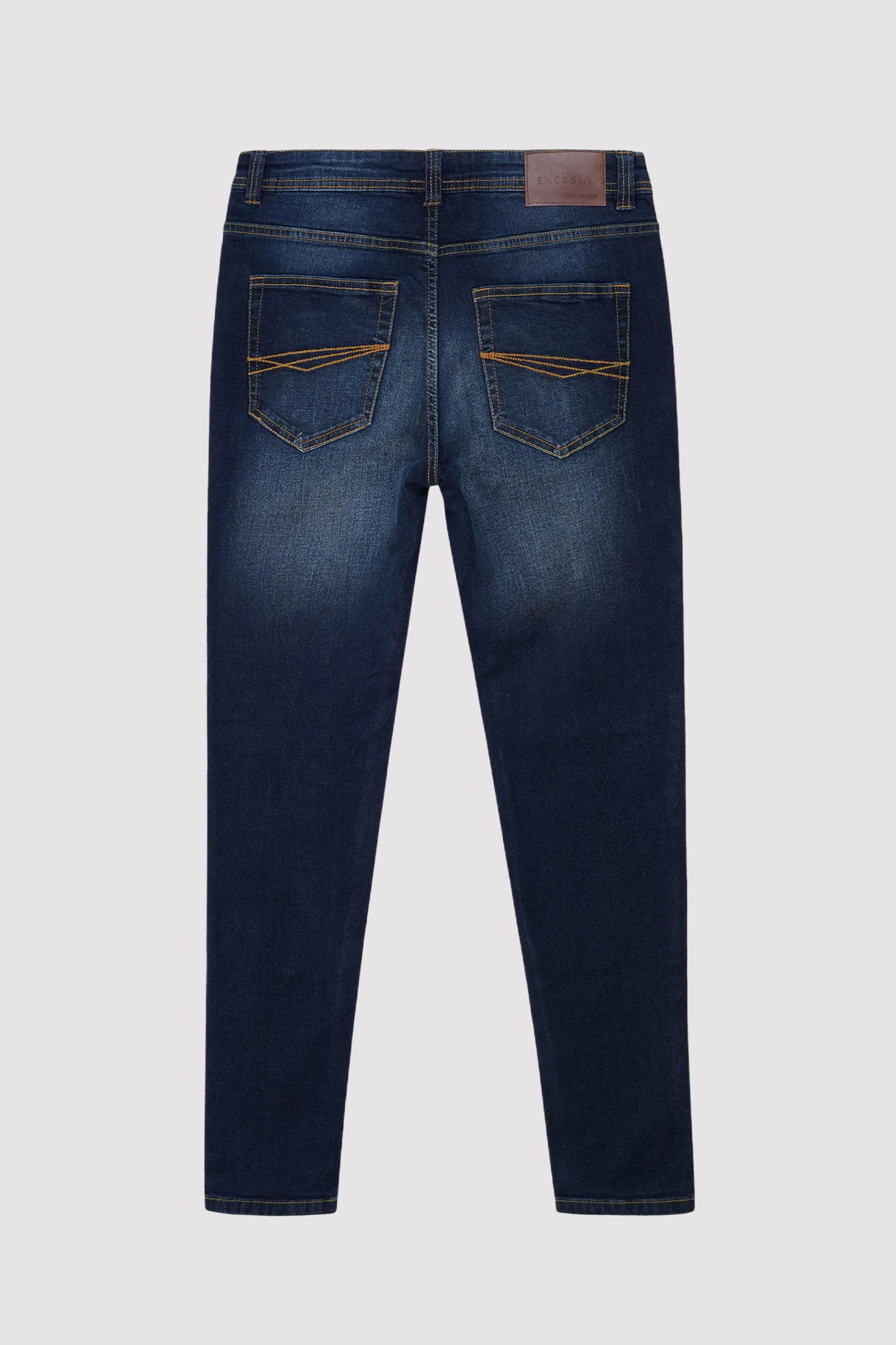 Men’s Skinny Fit Stretch Washed Jeans | Enorsia