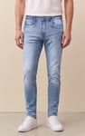 Men’s Skinny Fit Stretch Washed Jeans | Enorsia