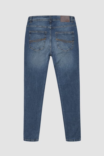 Men’s Skinny Fit Stretch Washed Jeans | Enorsia