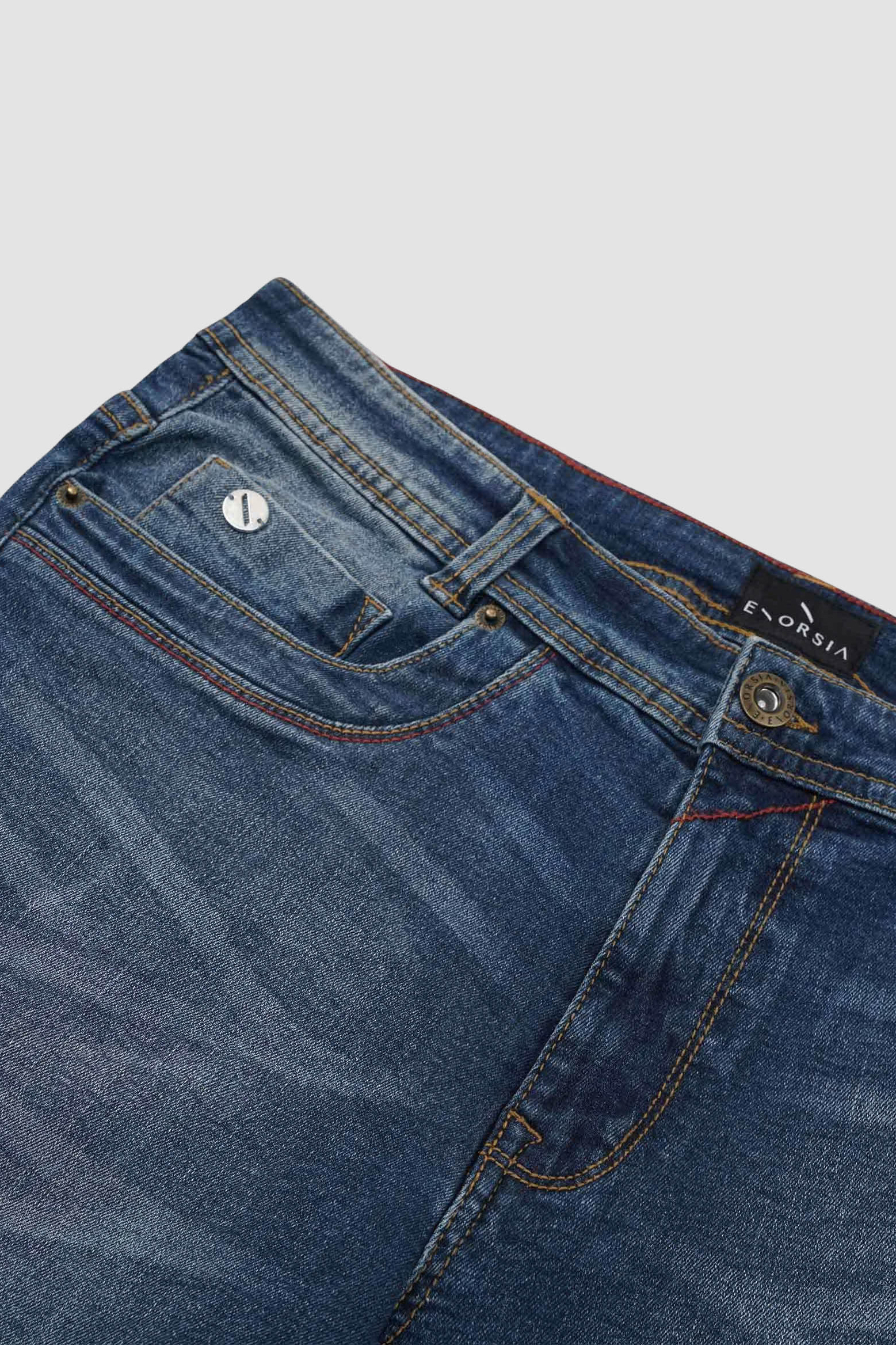 Men’s Skinny Fit Stretch Washed Jeans | Enorsia