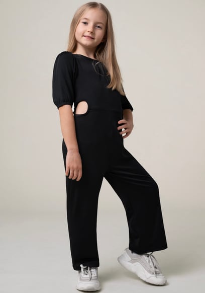 Jumpsuits With Side Key Hole Details