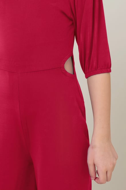 Jumpsuits With Side Key Hole Details