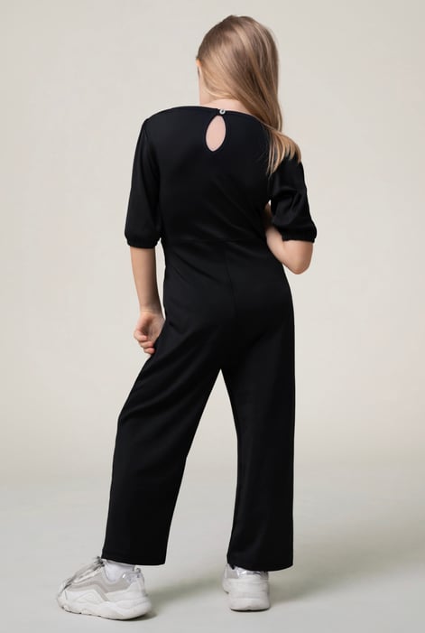 Black Jumpsuits With Side Key Hole Details