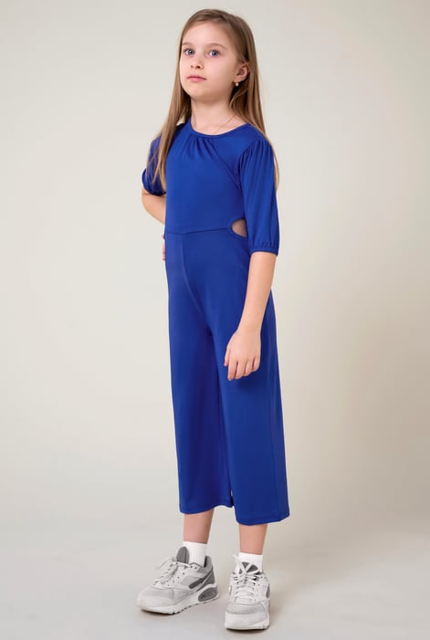Black Jumpsuits With Side Key Hole Details
