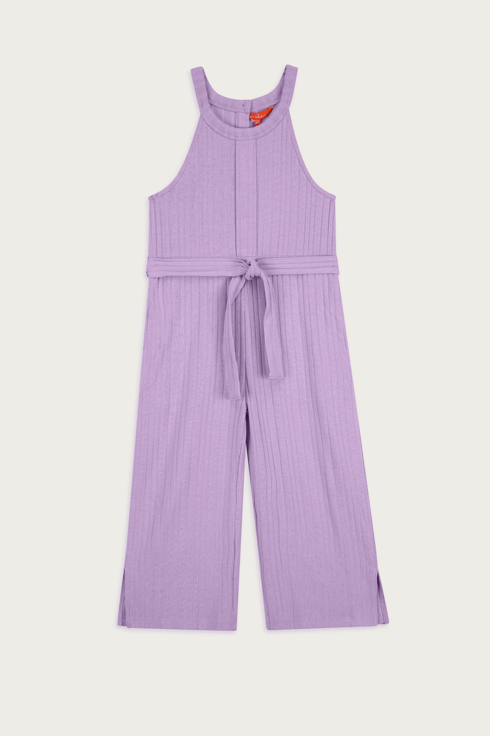 Girls Variegated Textured Jumpsuit (5/6yrs-10/11yrs)
