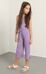 Girls Variegated Textured Jumpsuit (5/6yrs-10/11yrs)