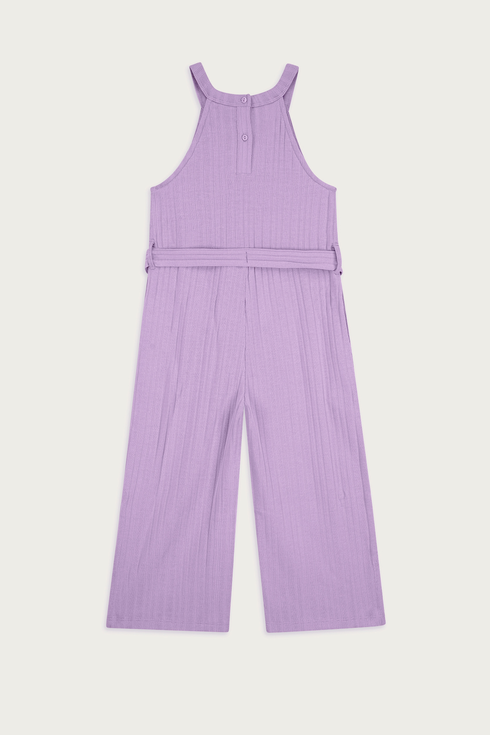 Girls Variegated Textured Jumpsuit (5/6yrs-10/11yrs)