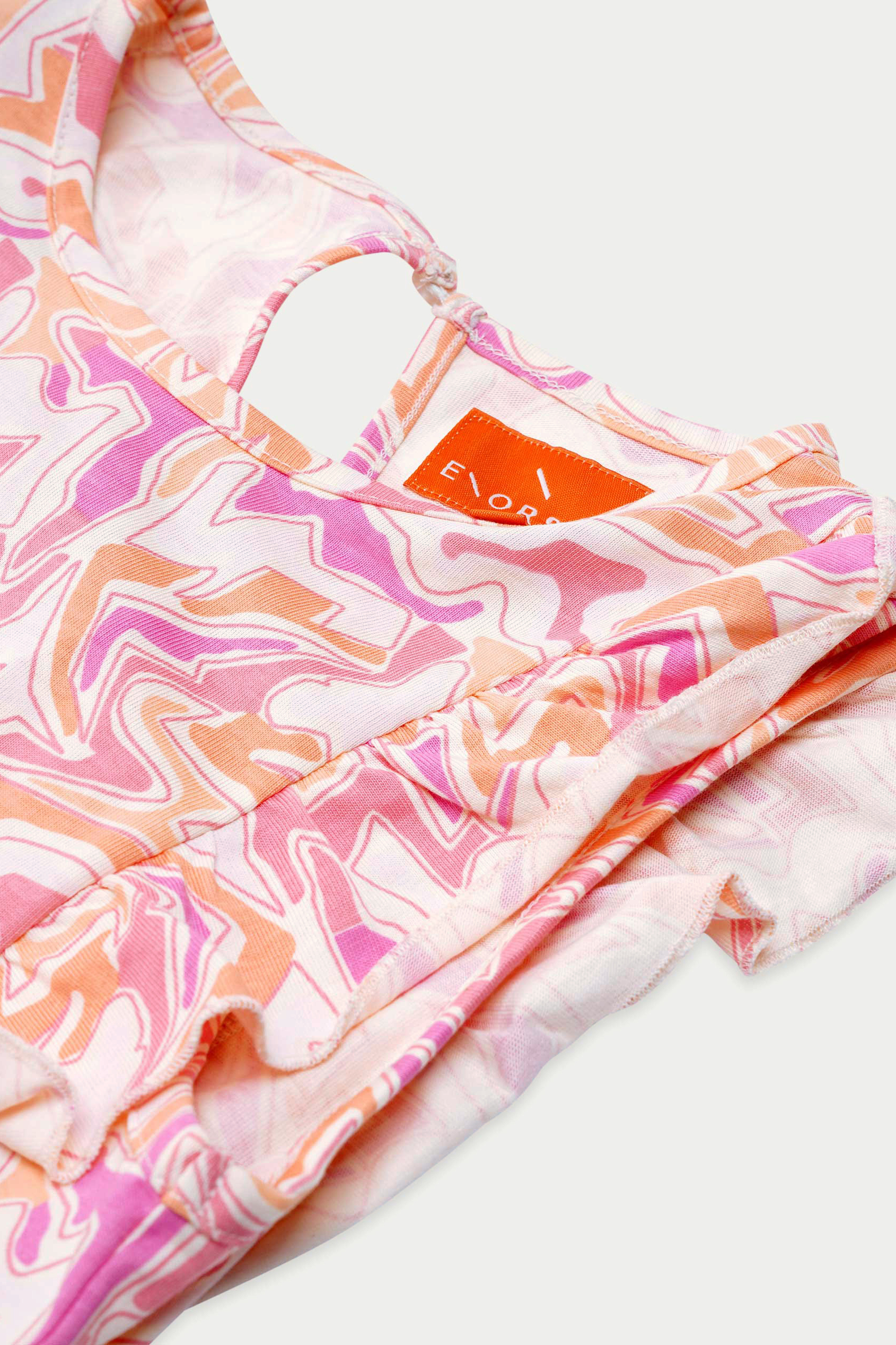 Girls Rainbow Fluid Print Jumpsuit (12/18mths-6/7yrs)