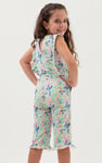 Girls Rainbow Fluid Print Jumpsuit (12/18mths-6/7yrs)