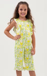 Girls Rainbow Fluid Print Jumpsuit (12/18mths-6/7yrs)