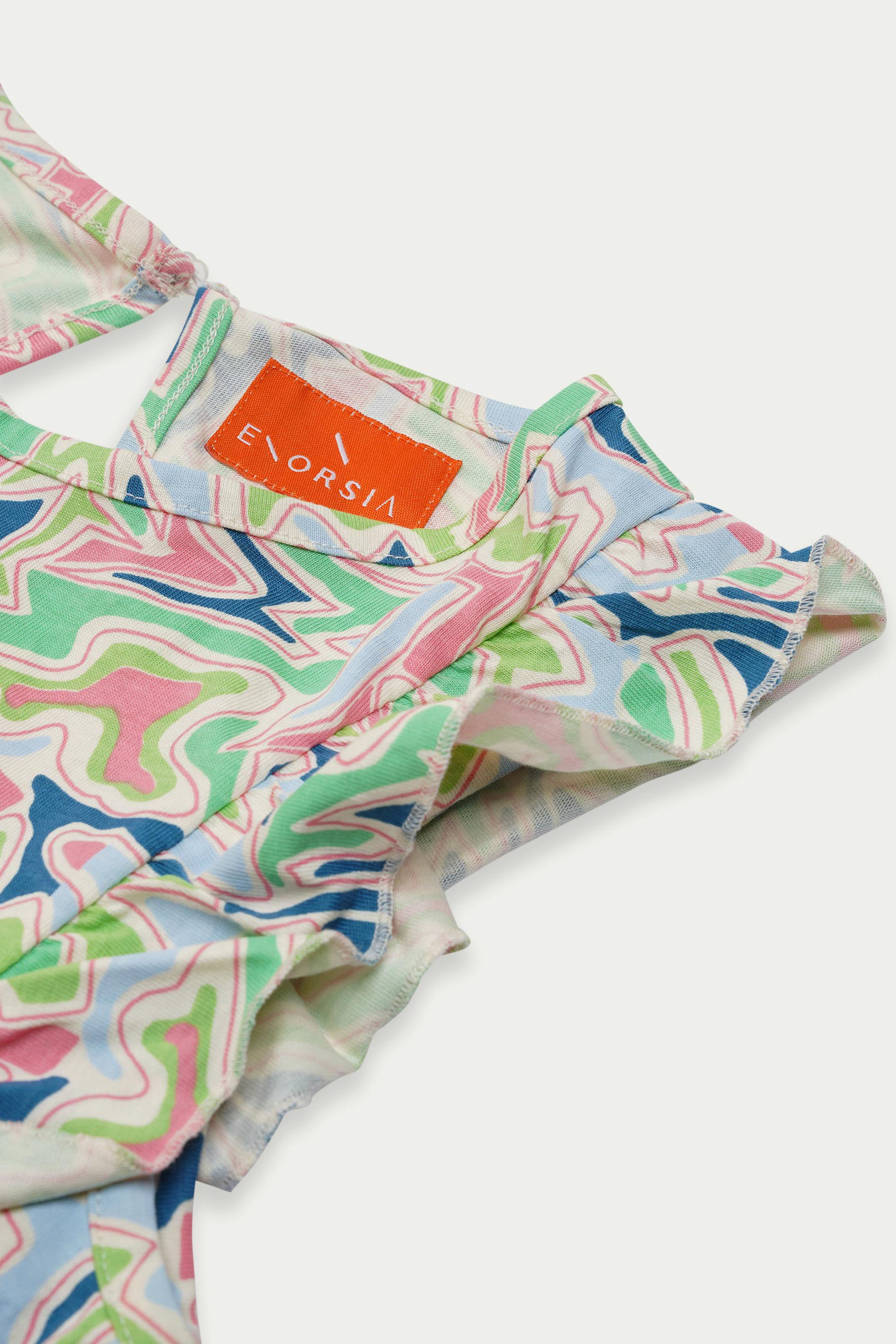 Girls Rainbow Fluid Print Jumpsuit (12/18mths-6/7yrs)