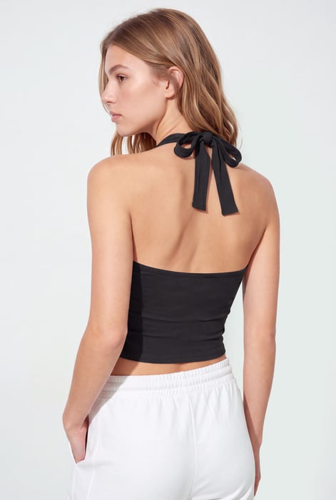 Women’s Black Lightweight Jersey Top