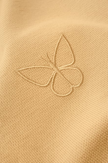 Women’s Cotton Jersey V Neck Cropped Top