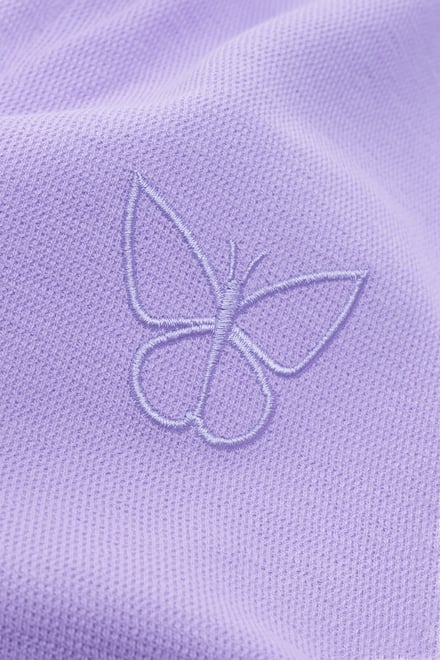 Women’s Cotton Jersey V Neck Cropped Top