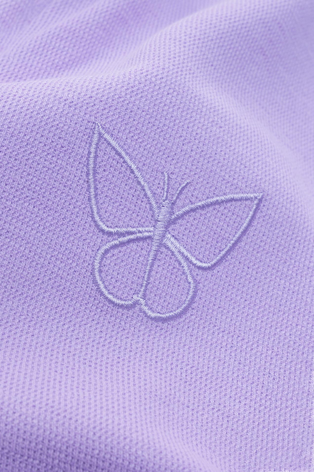 Women’s Cotton Jersey V Neck Cropped Top