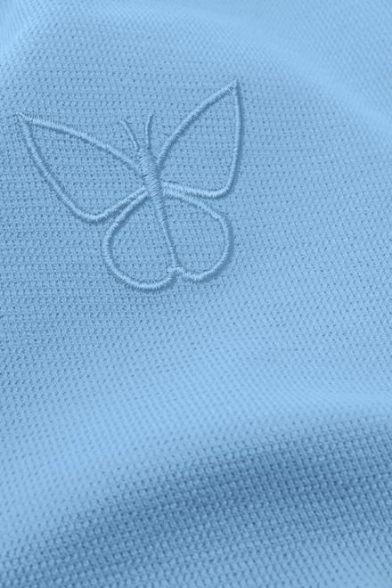 Women’s Cotton Jersey V Neck Cropped Top