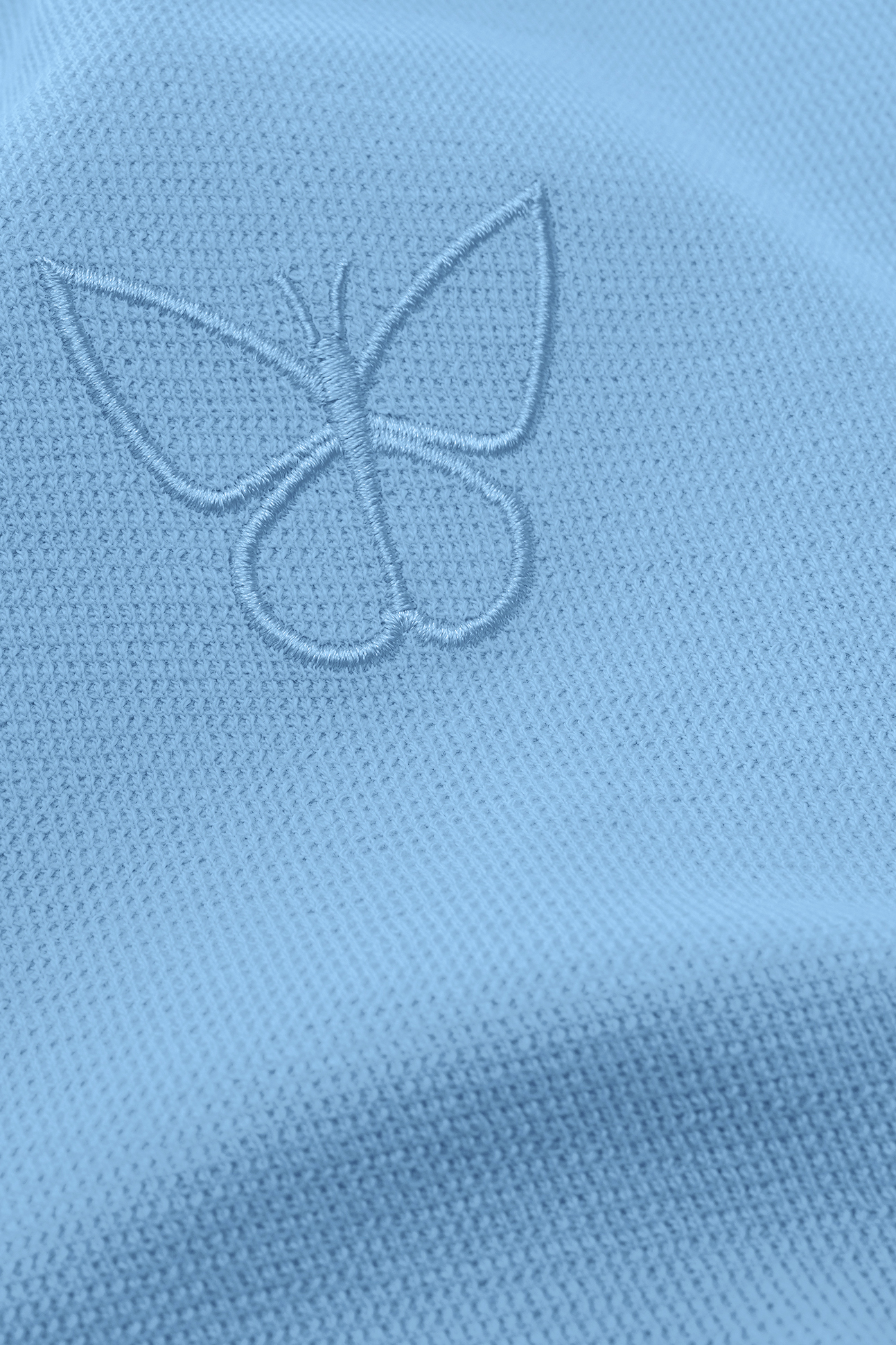 Women’s Cotton Jersey V Neck Cropped Top