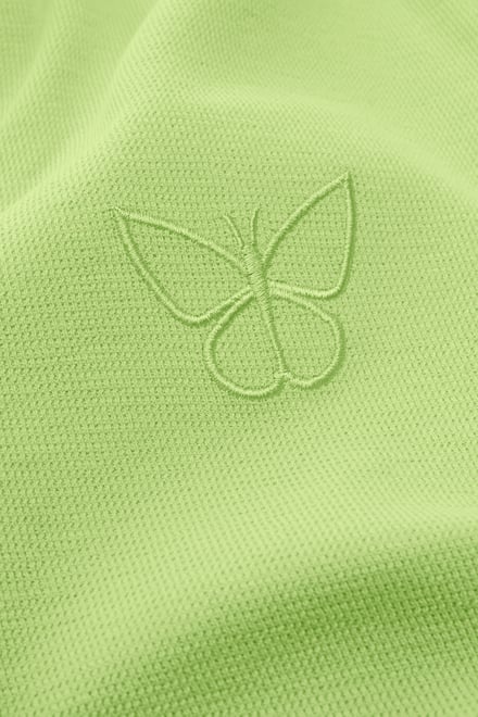 Women’s Cotton Jersey V Neck Cropped Top