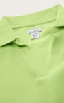 Women’s Cotton Jersey V Neck Cropped Top