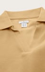 Women’s Cotton Jersey V Neck Cropped Top