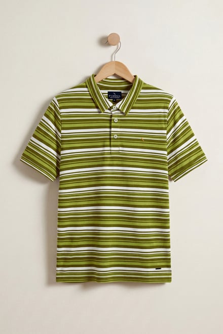 Men’s Stripe Polo Shirt | Enorsia