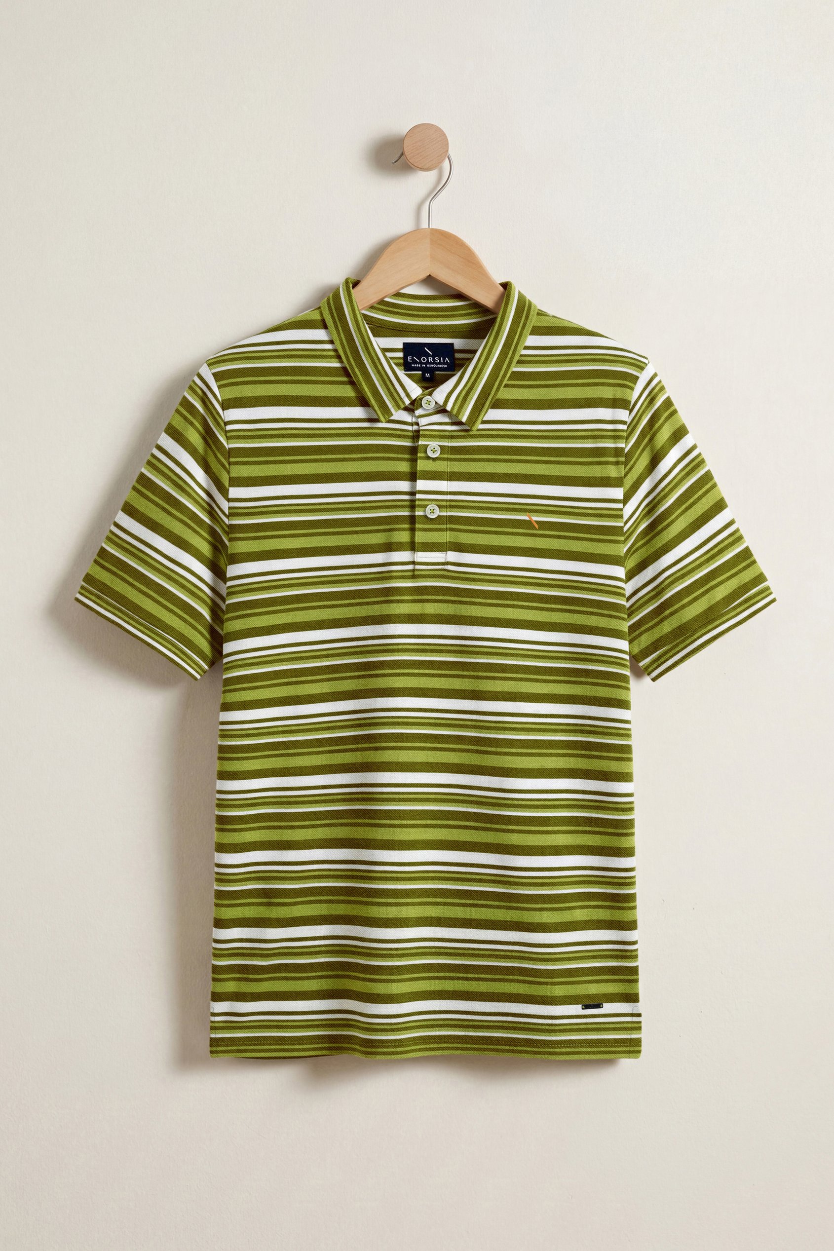 Men’s Stripe Polo Shirt | Enorsia