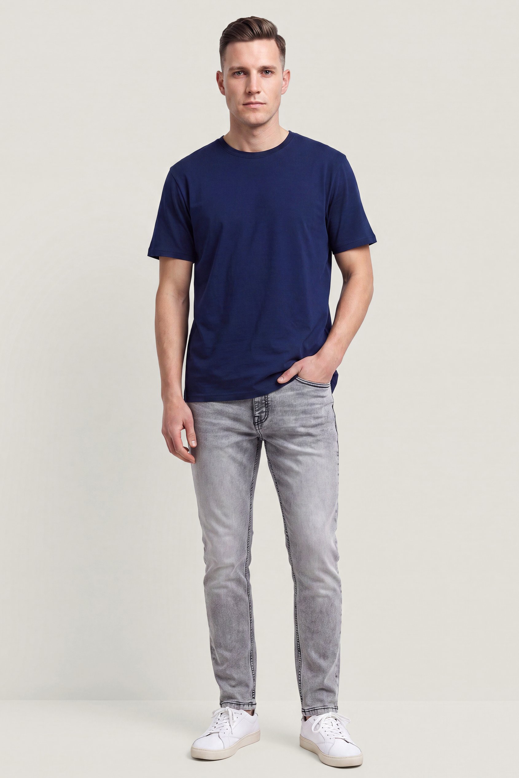 Essential Regular Fit Crew Neck T-shirt