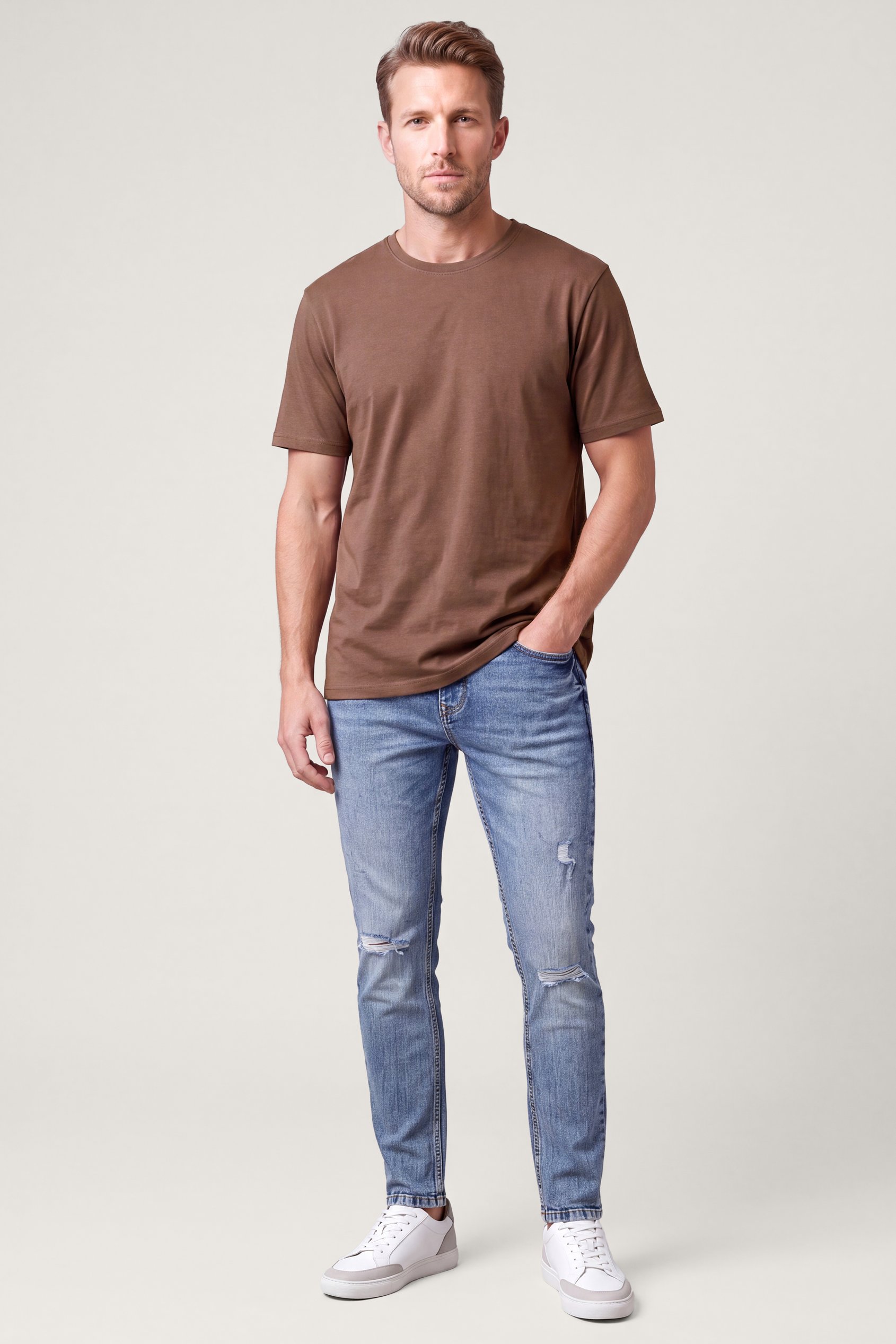 Essential Regular Fit Crew Neck T-shirt