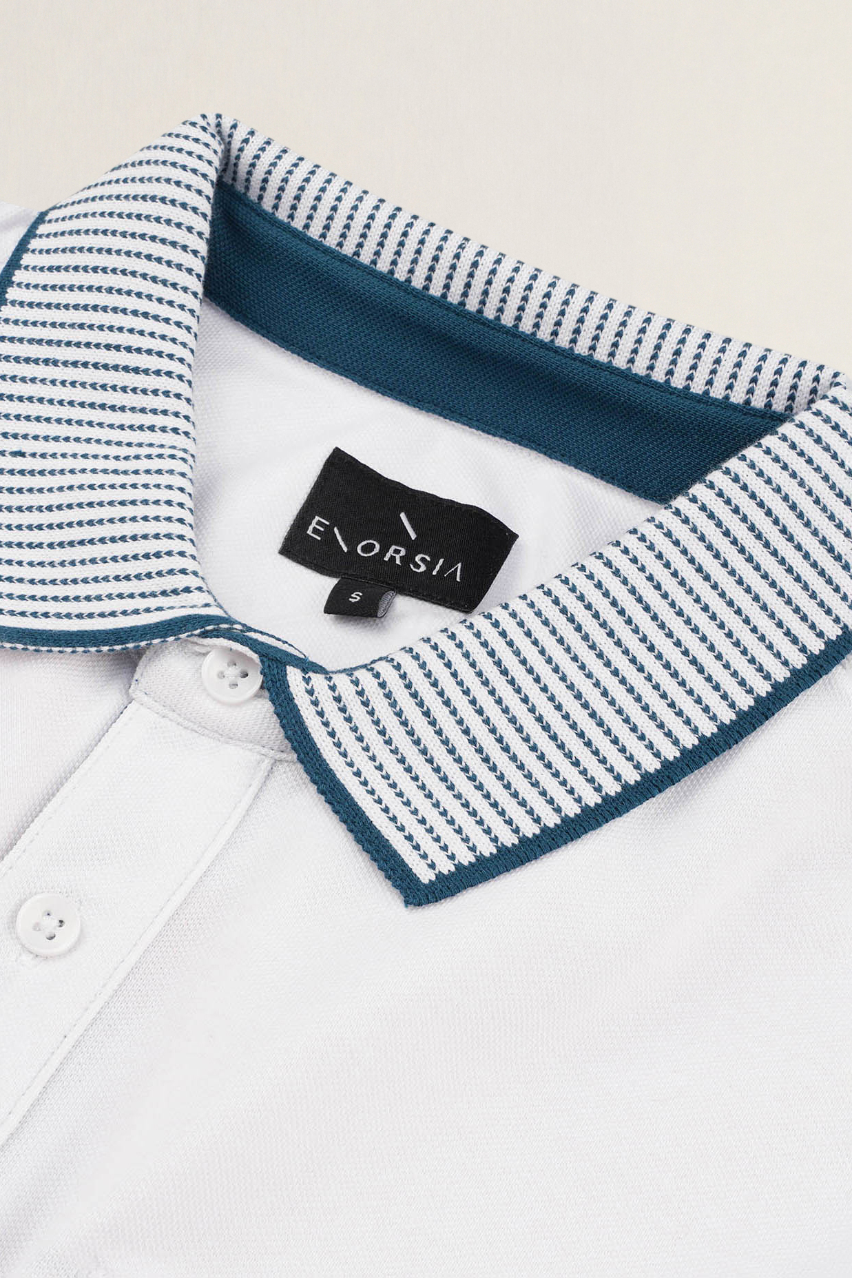 Men's Bird Eye Collar Polo Shirt