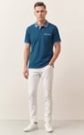 Men's Bird Eye Collar Polo Shirt