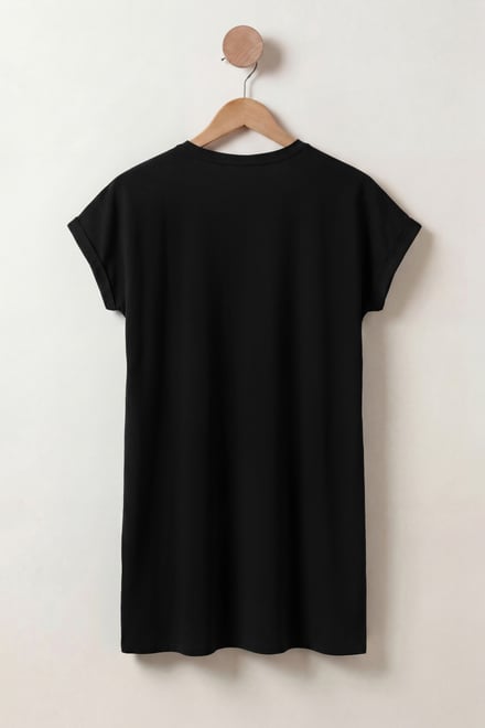 Patch Cut Lace Jersey Dress
