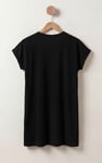 Patch Cut Lace Jersey Dress