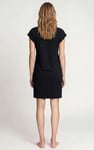 Patch Cut Lace Jersey Dress