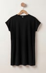 Patch Cut Lace Jersey Dress