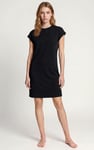 Patch Cut Lace Jersey Dress