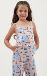 Girls City Print Jumpsuit (12/18mths - 6/7yrs)