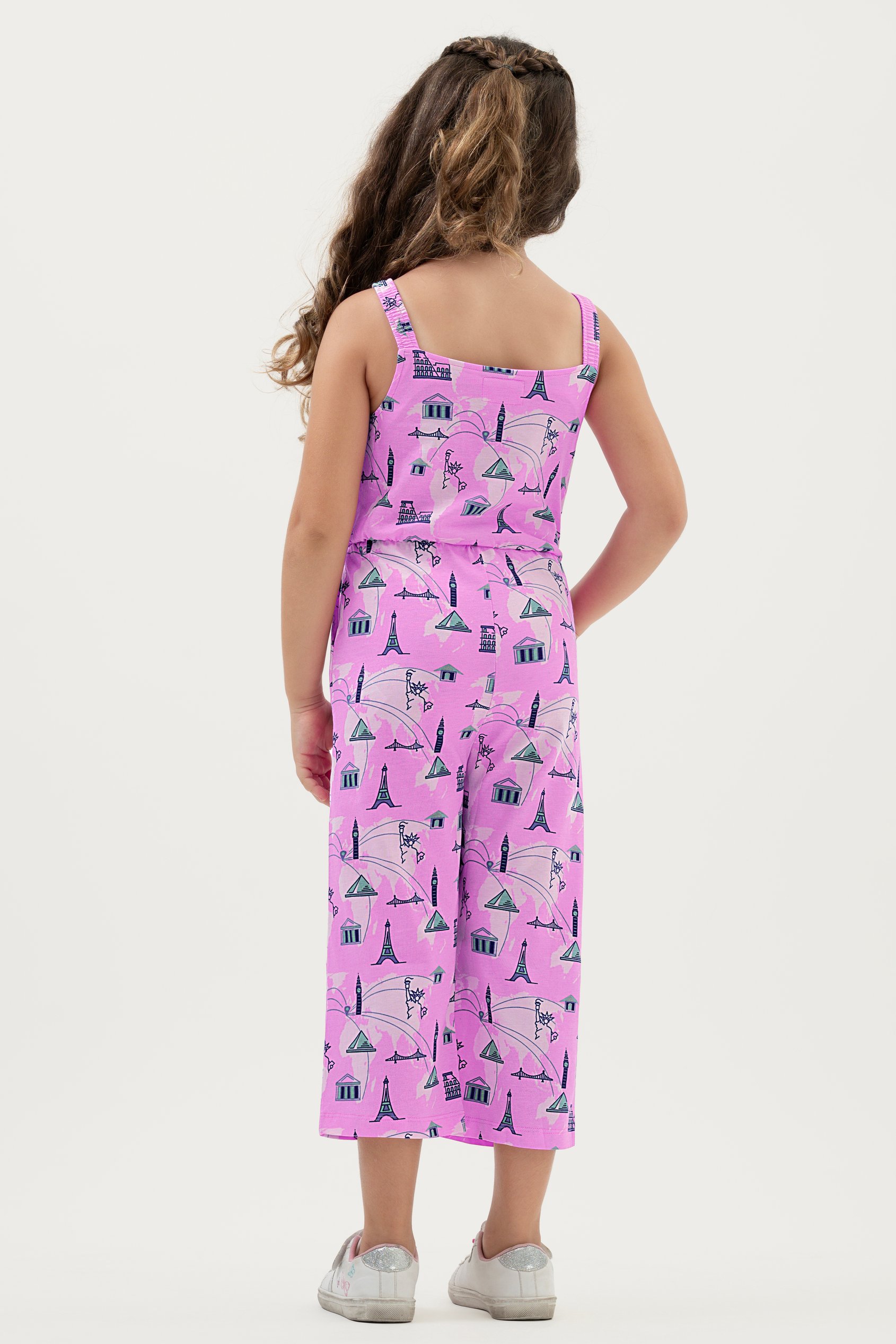 Girls City Print Jumpsuit (12/18mths - 6/7yrs)