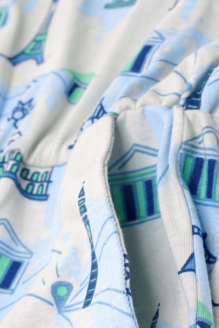 Girls City Print Jumpsuit (12/18mths - 6/7yrs)