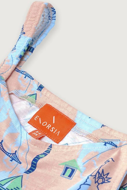 Girls City Print Jumpsuit (12/18mths - 6/7yrs)