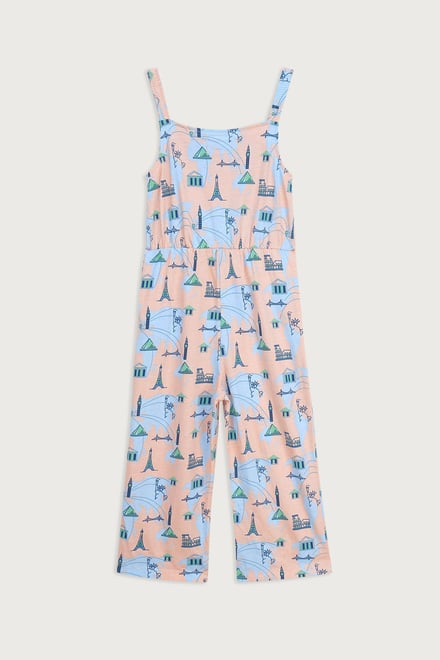 Girls City Print Jumpsuit (12/18mths - 6/7yrs)
