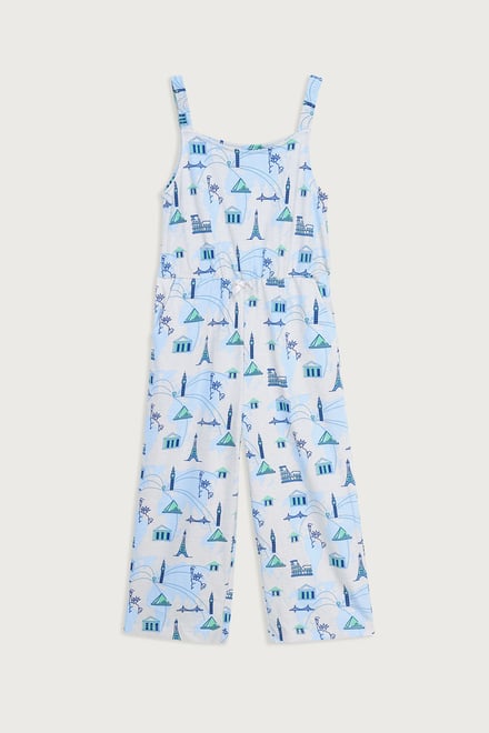 Girls City Print Jumpsuit (12/18mths - 6/7yrs)