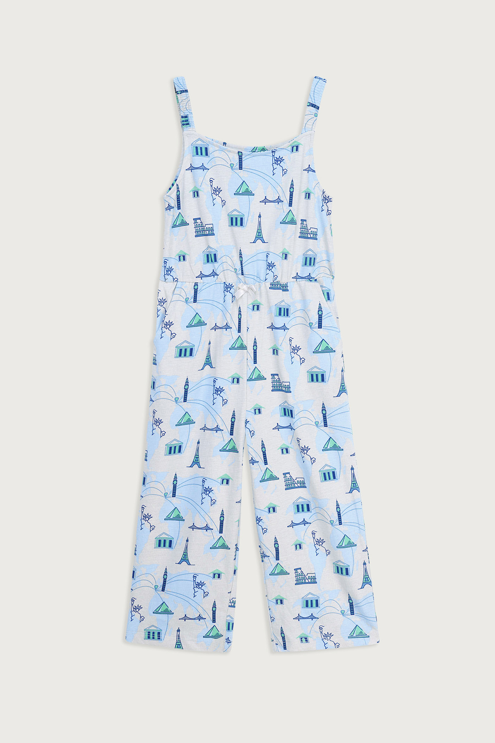 Girls City Print Jumpsuit (12/18mths - 6/7yrs)