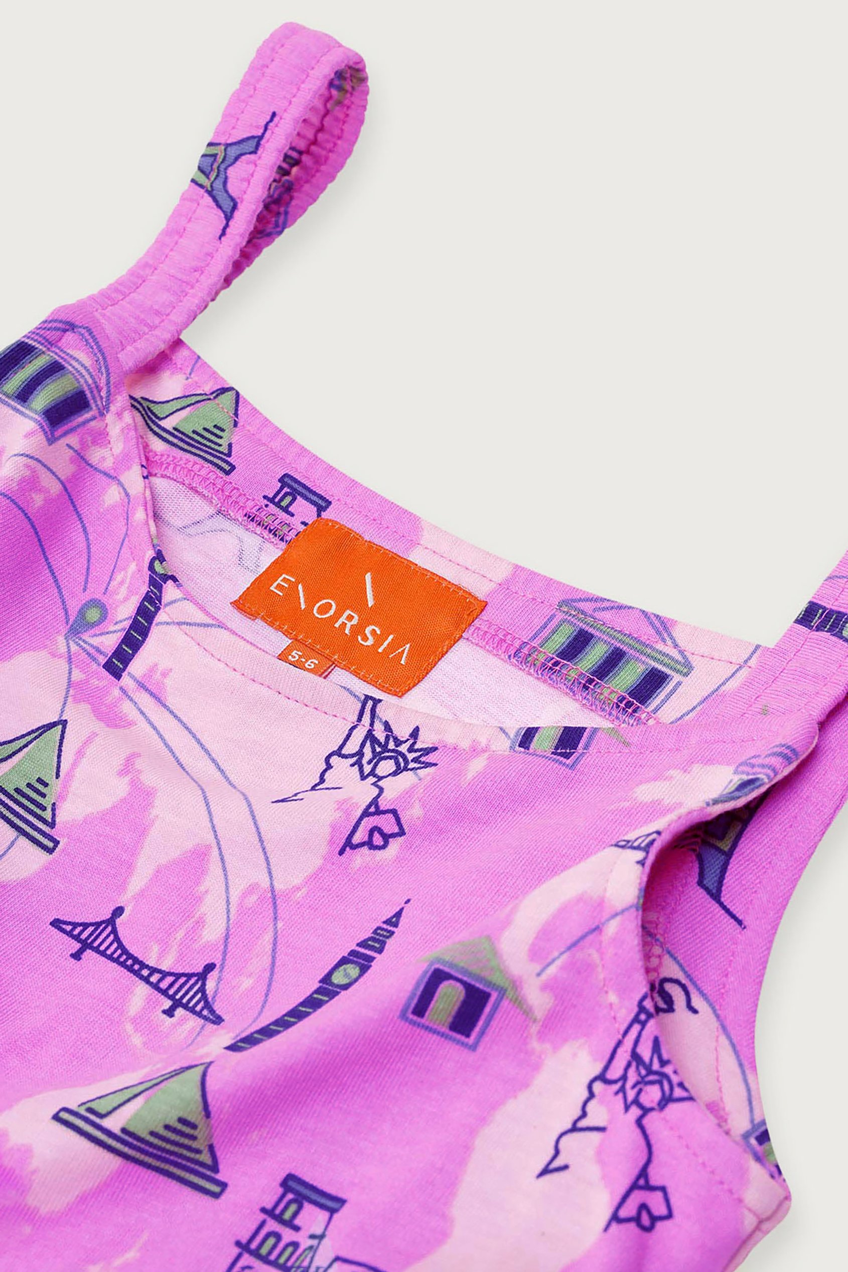 Girls City Print Jumpsuit (12/18mths - 6/7yrs)