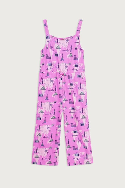 Girls City Print Jumpsuit (12/18mths - 6/7yrs)