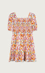 Girls Printed Smoky Tiered Dress ( 5yrs-11yrs)