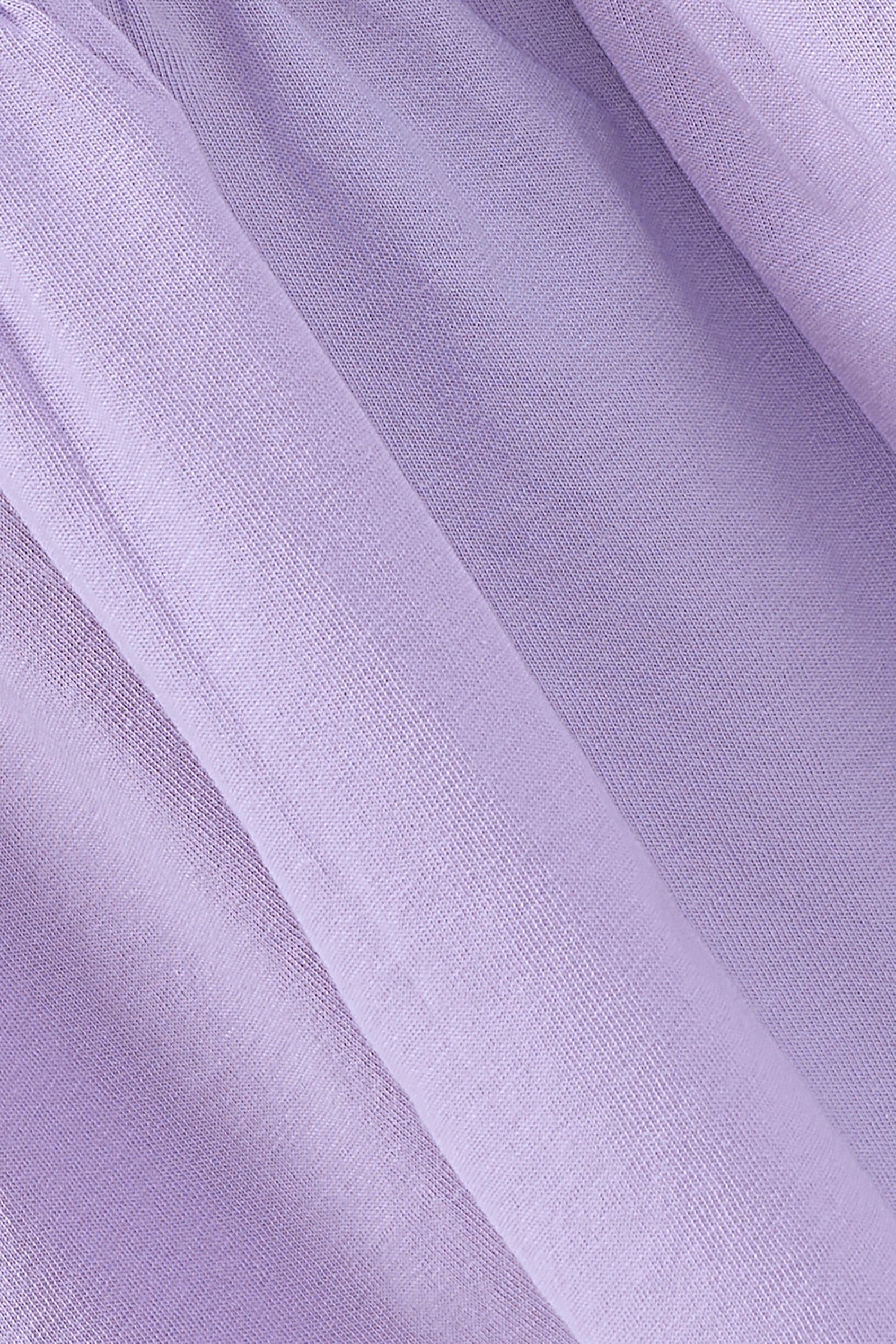 Girls Ruffle Sleeve Jersey Dress