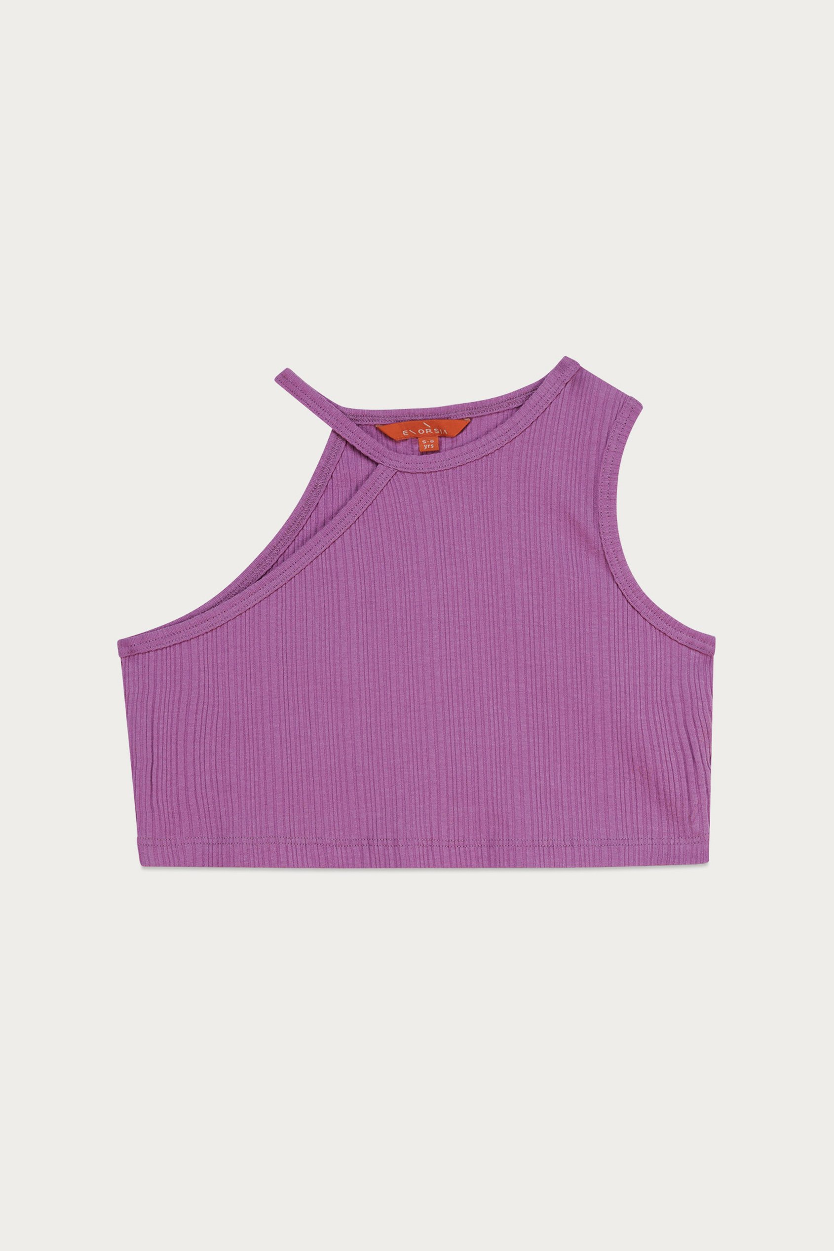 One Shoulder Top & Bottom Set(2/3yrs-8/9yrs)