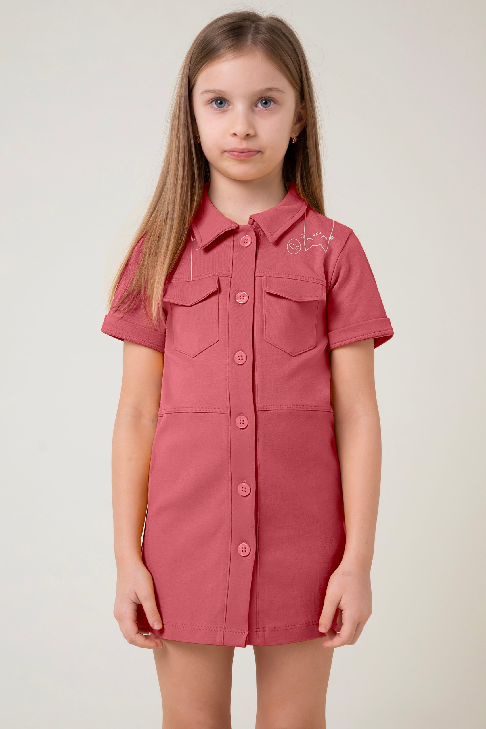 Utility Girls Shirt Dress (2yrs-9yrs)